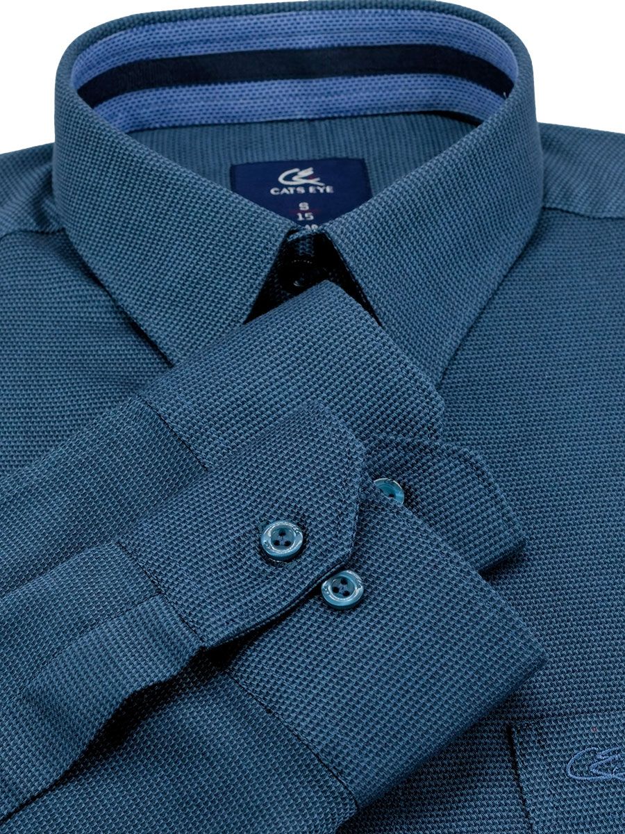 Jacquard formal shirt