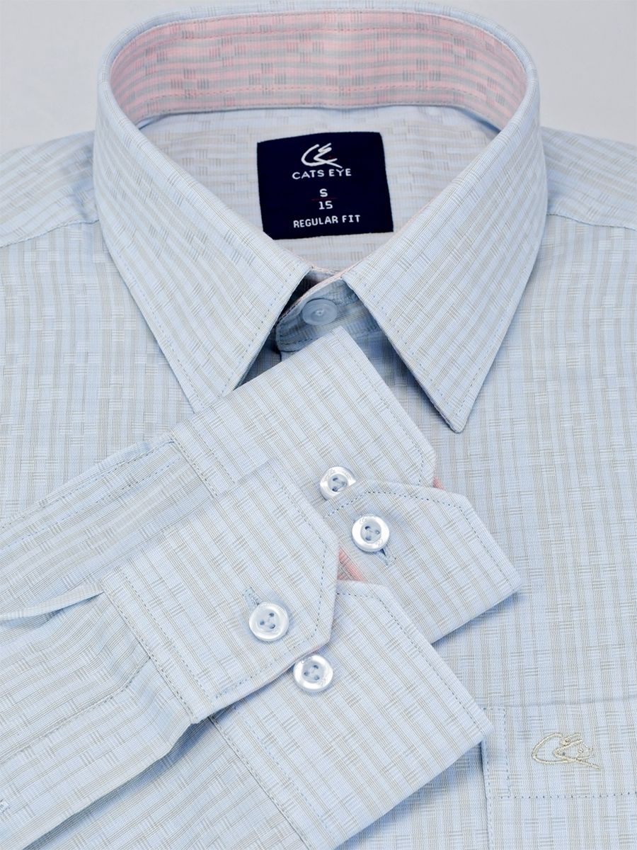 Jacquard formal shirt