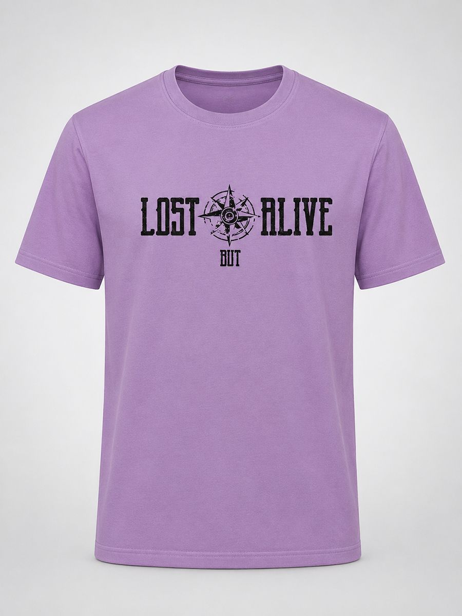 Lilac Typo Shirt