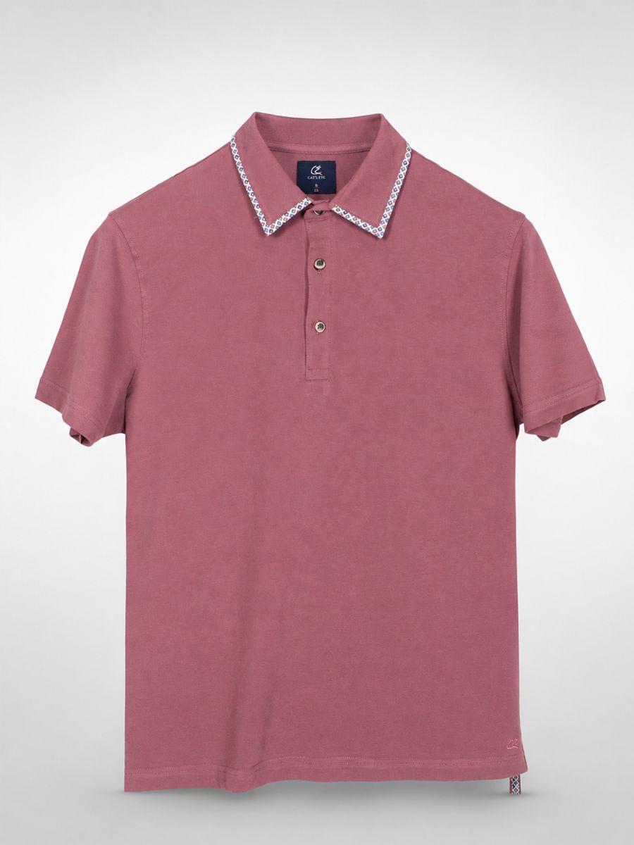 Rose Accent Polo