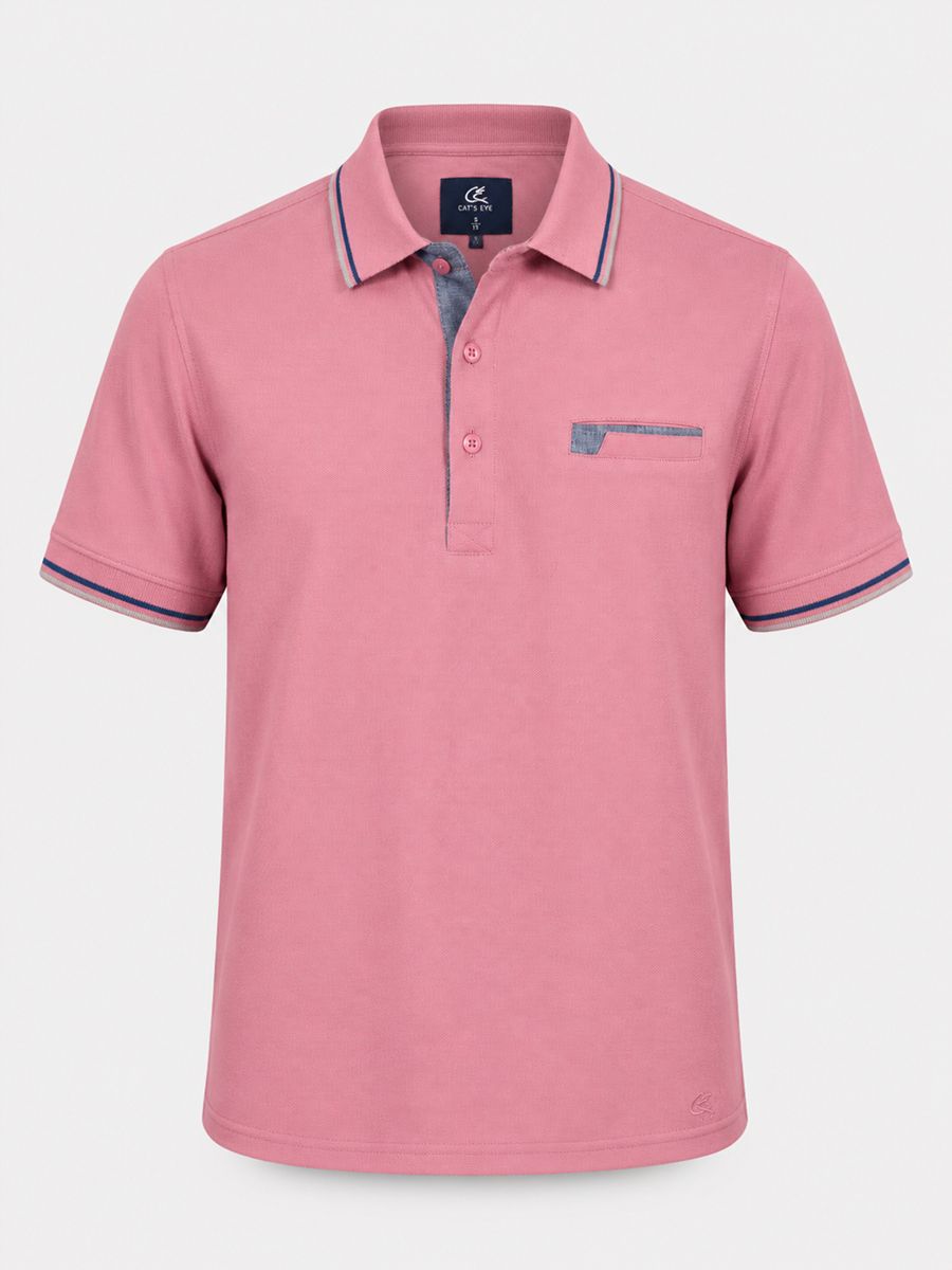 Rose Accent Polo