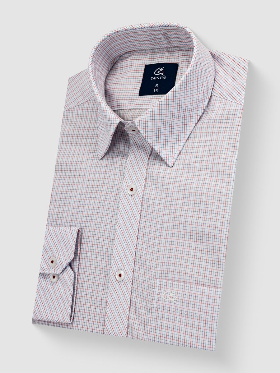 Formal Shirt with Micro Check