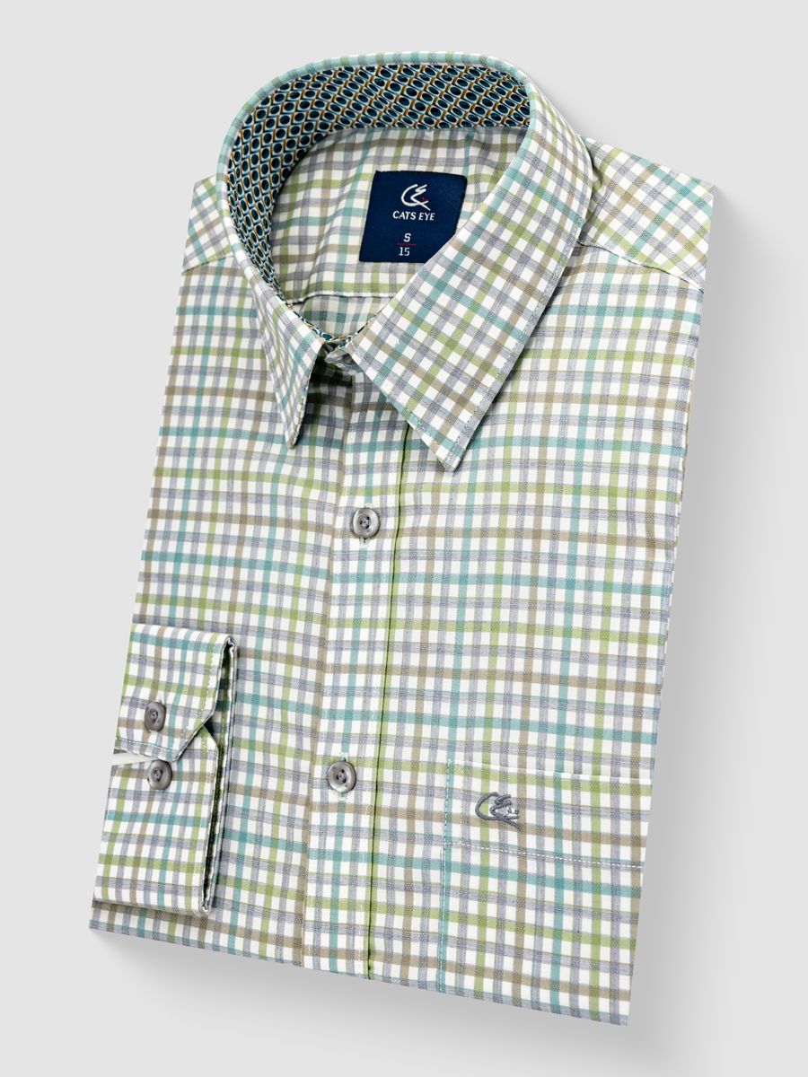 Formal Shirt with Micro Check