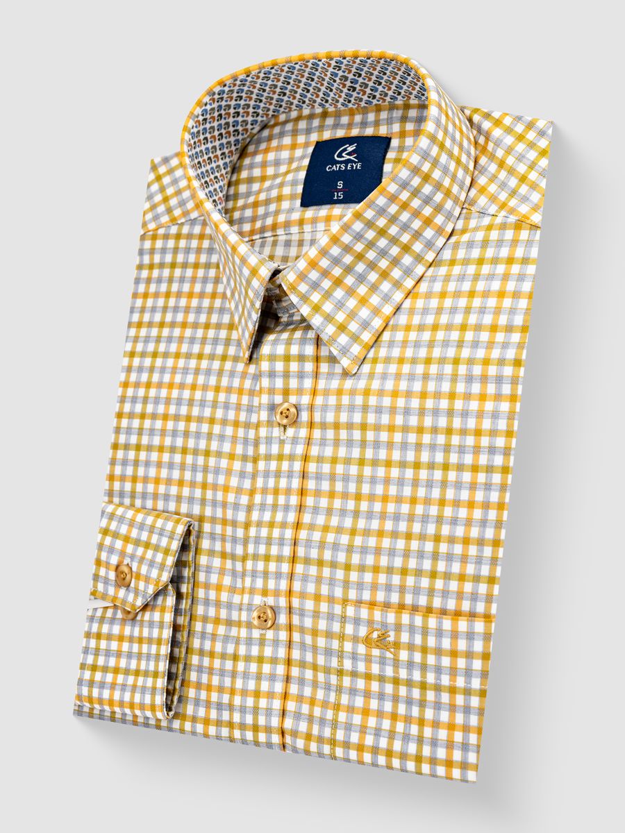 Formal Shirt with Micro Check