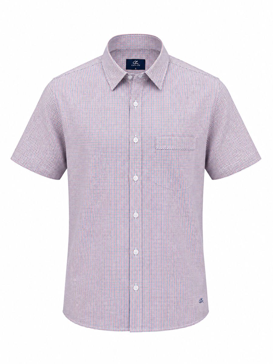 Micro Check Office Shirt