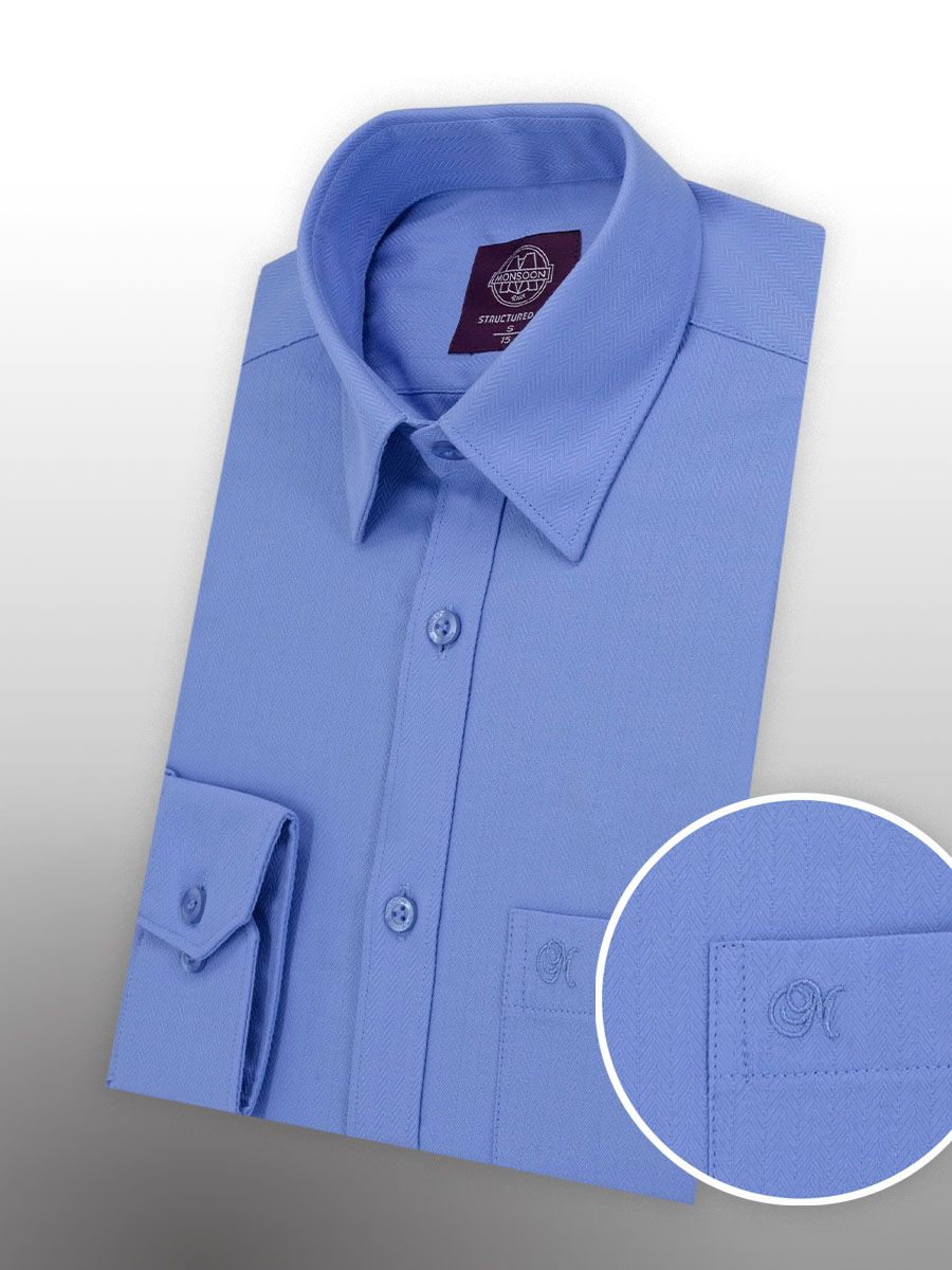 Jacquard formal shirt