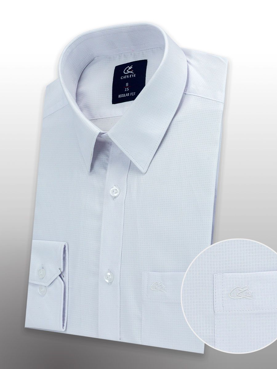 Jacquard formal shirt