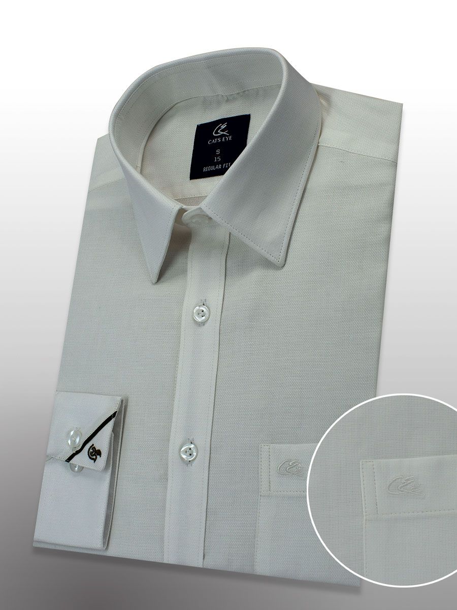 Jacquard formal shirt