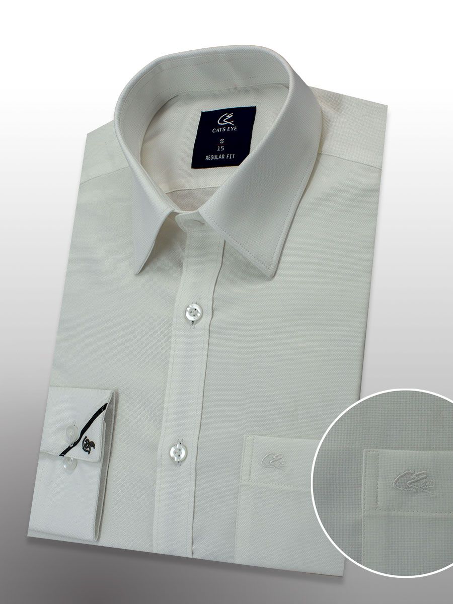 Jacquard formal shirt