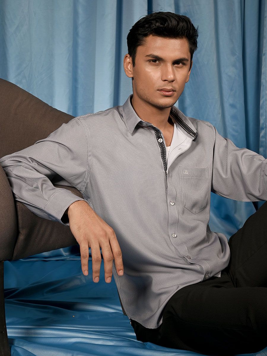 Printed Smart Casual