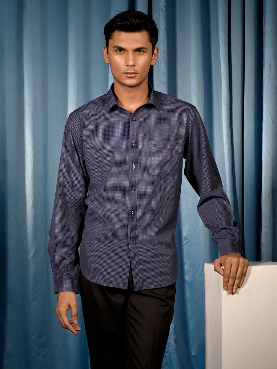 Printed Smart Casual