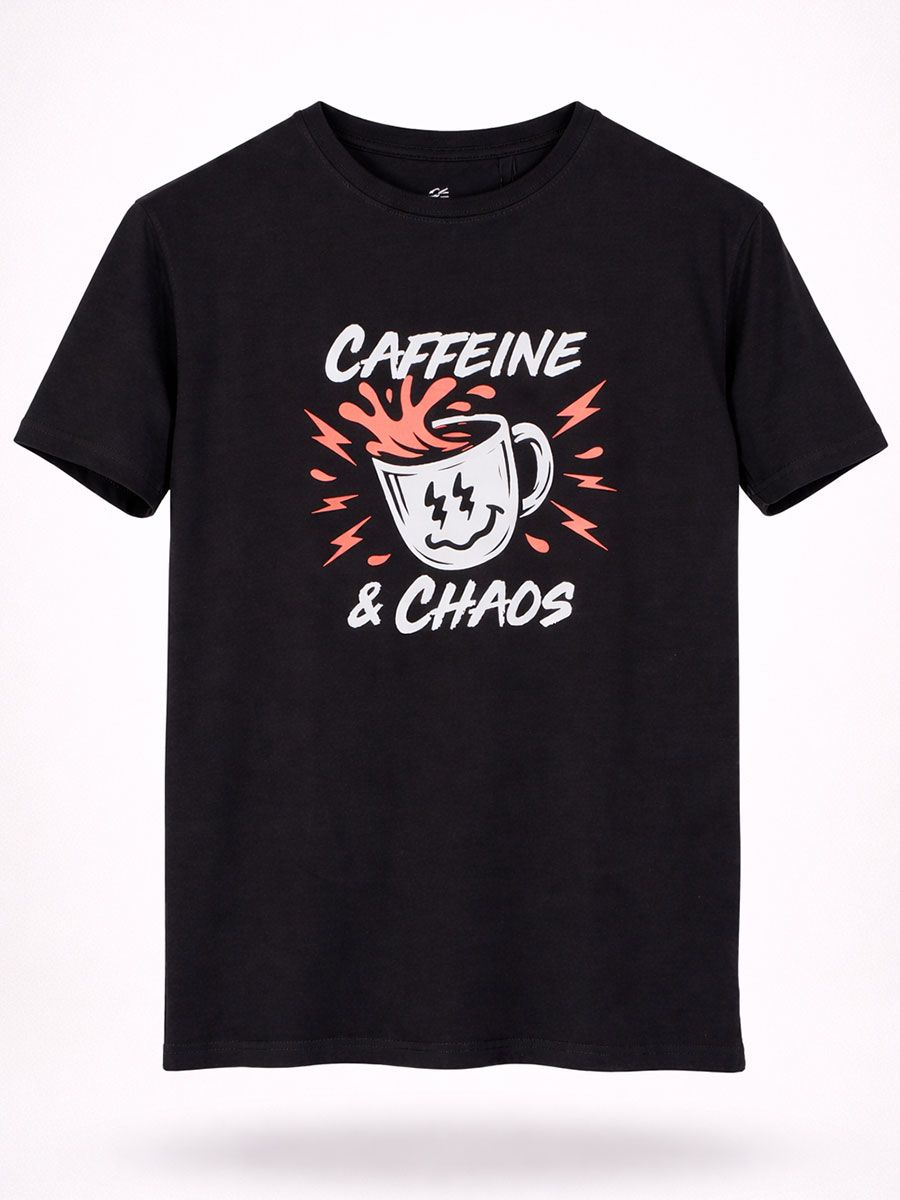 Graphic Round Neck T-Shirt