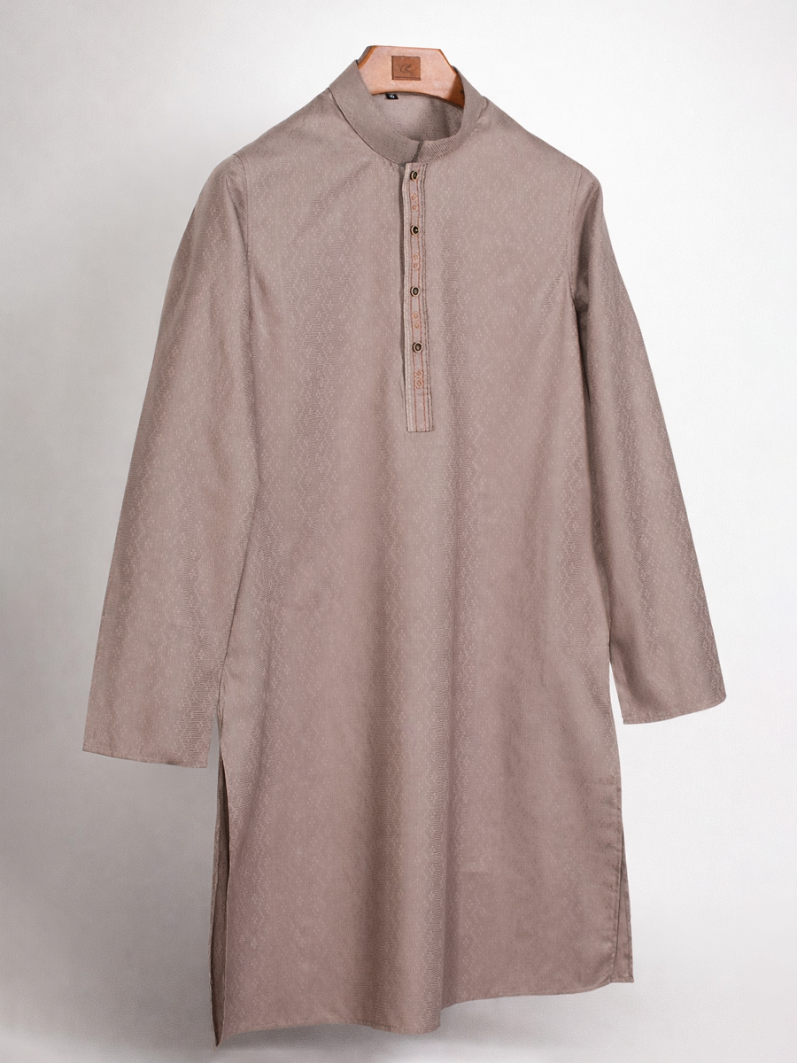 Modern Textured Panjabi