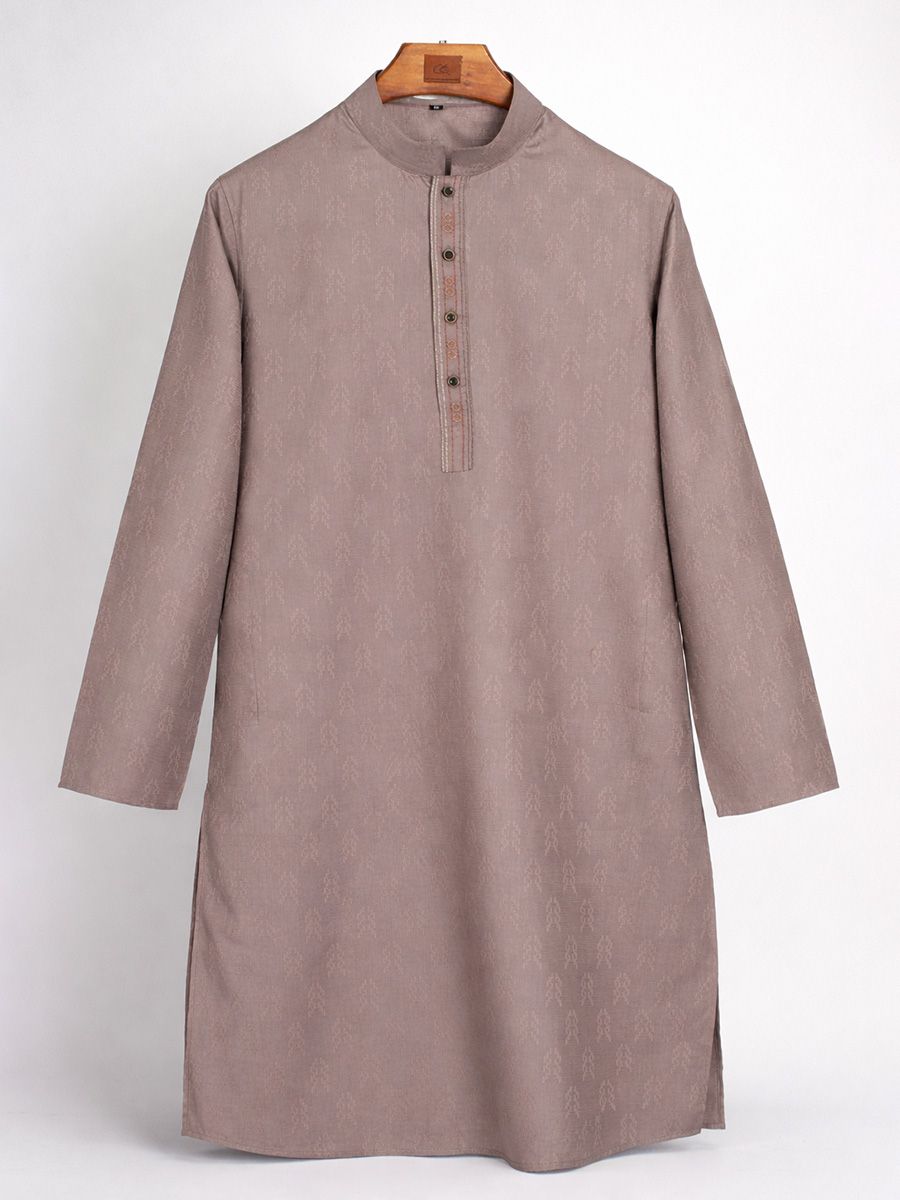 Modern Textured Panjabi
