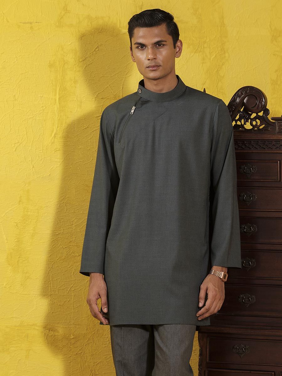 Zipper Collar Panjabi