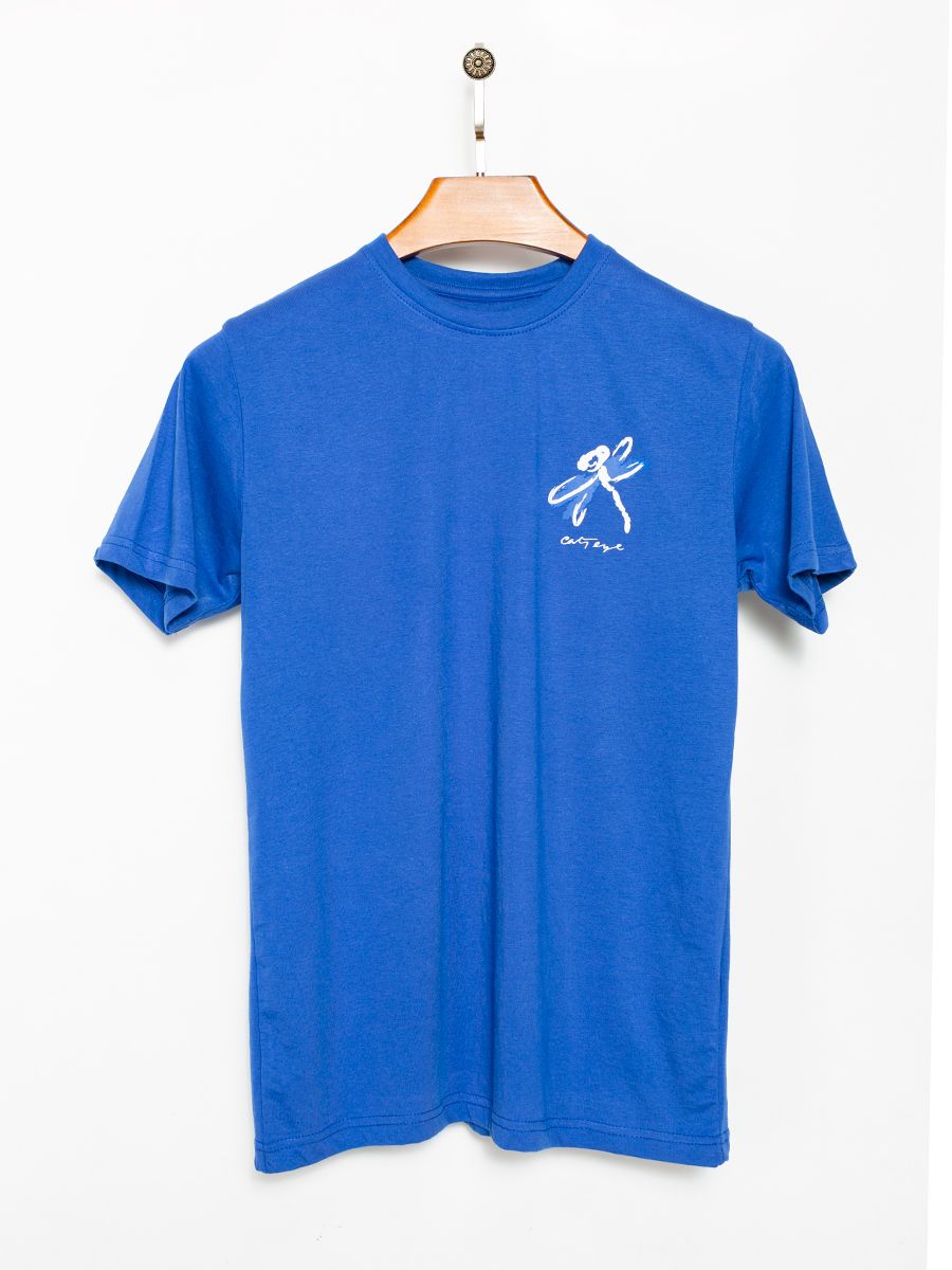 Close round neck t shirts cheap