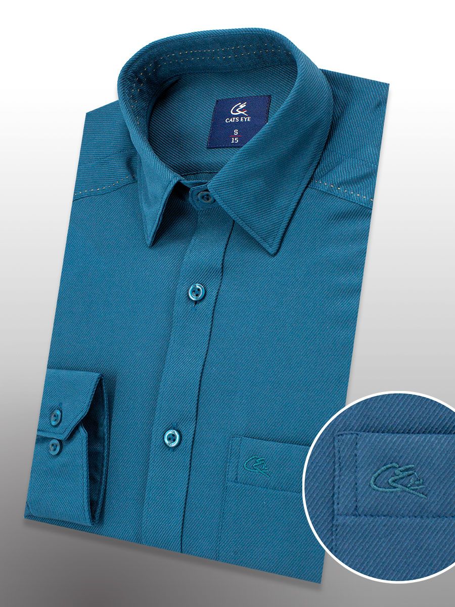 Jacquard formal shirt