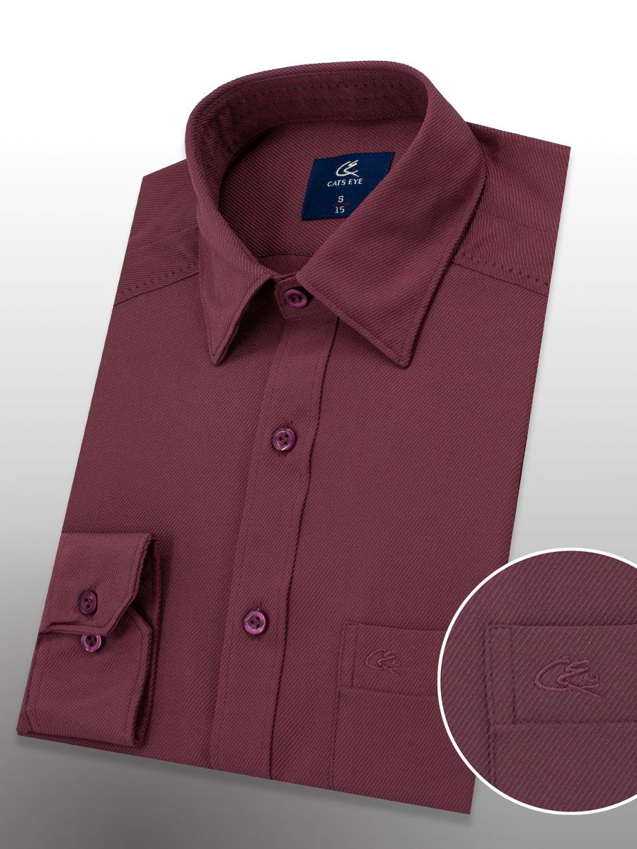 Jacquard formal shirt