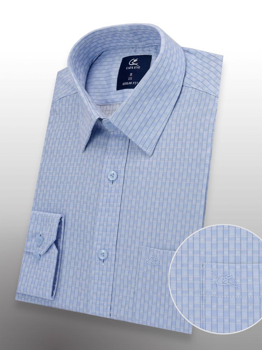 Jacquard formal shirt
