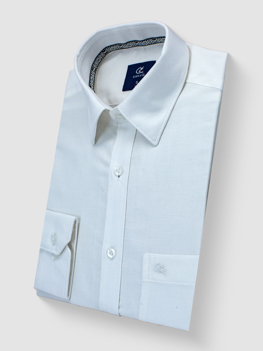 Jacquard formal shirt