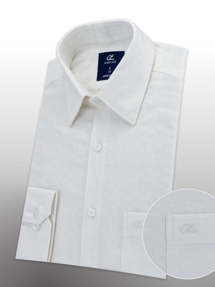 Jacquard formal shirt