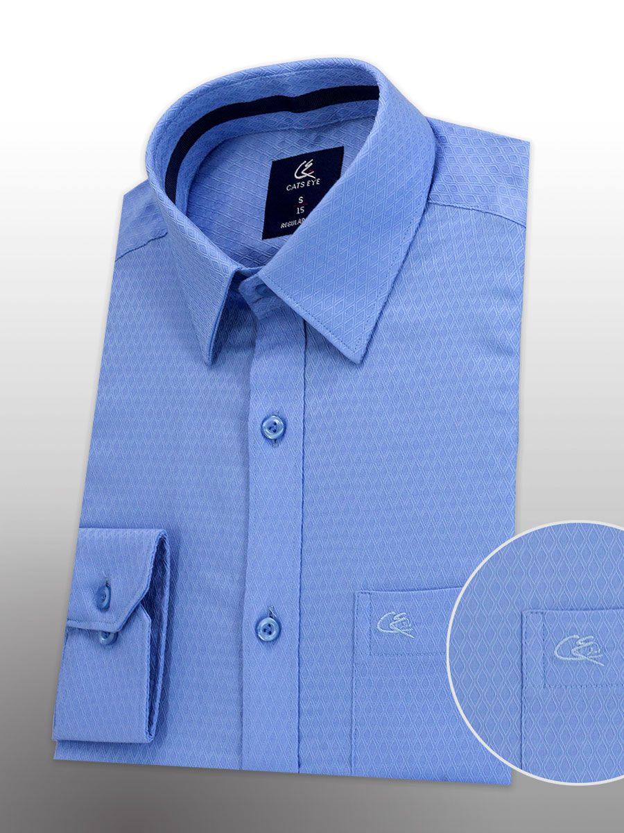 Jacquard formal shirt