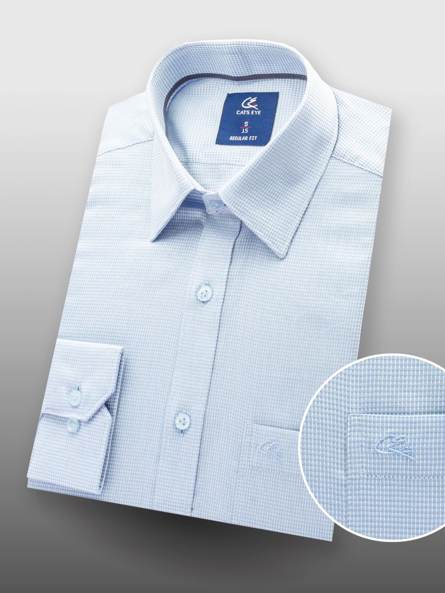Jacquard formal shirt