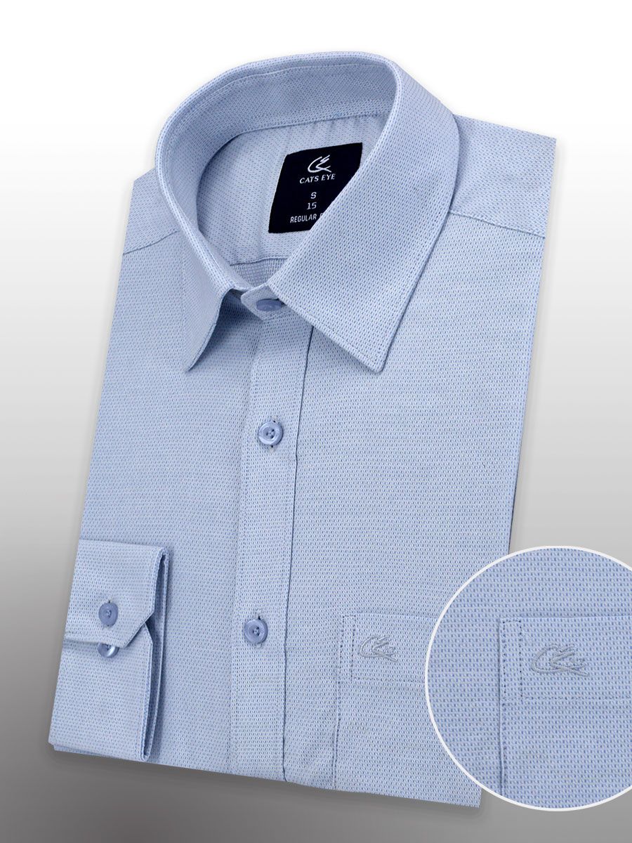 Jacquard formal shirt