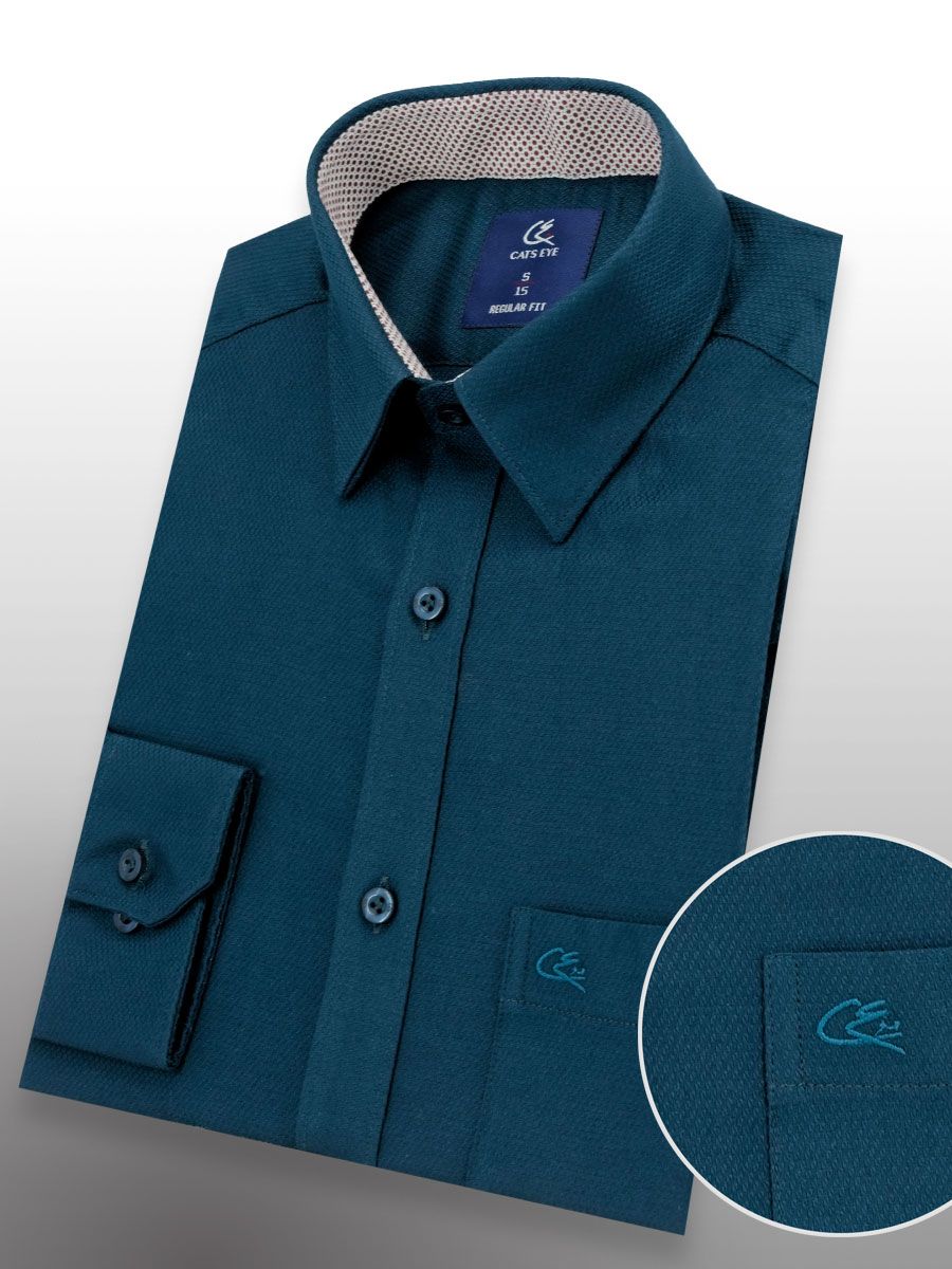 Jacquard formal shirt