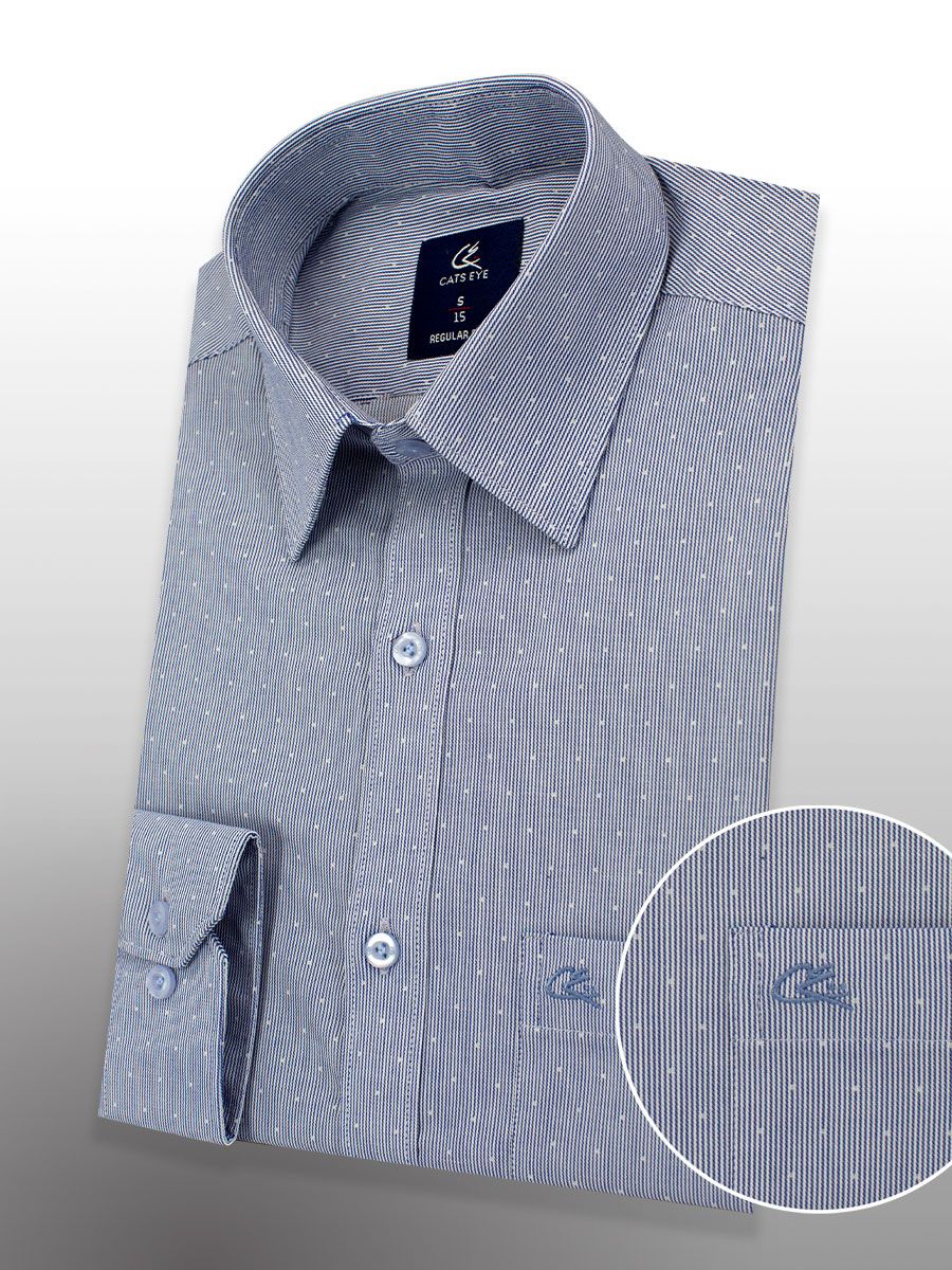 Jacquard formal shirt