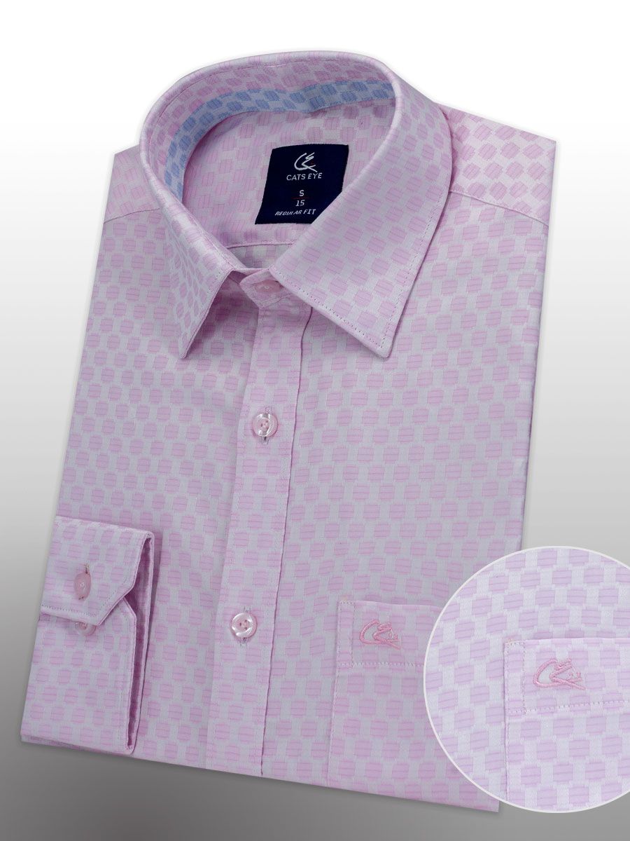 Jacquard formal shirt