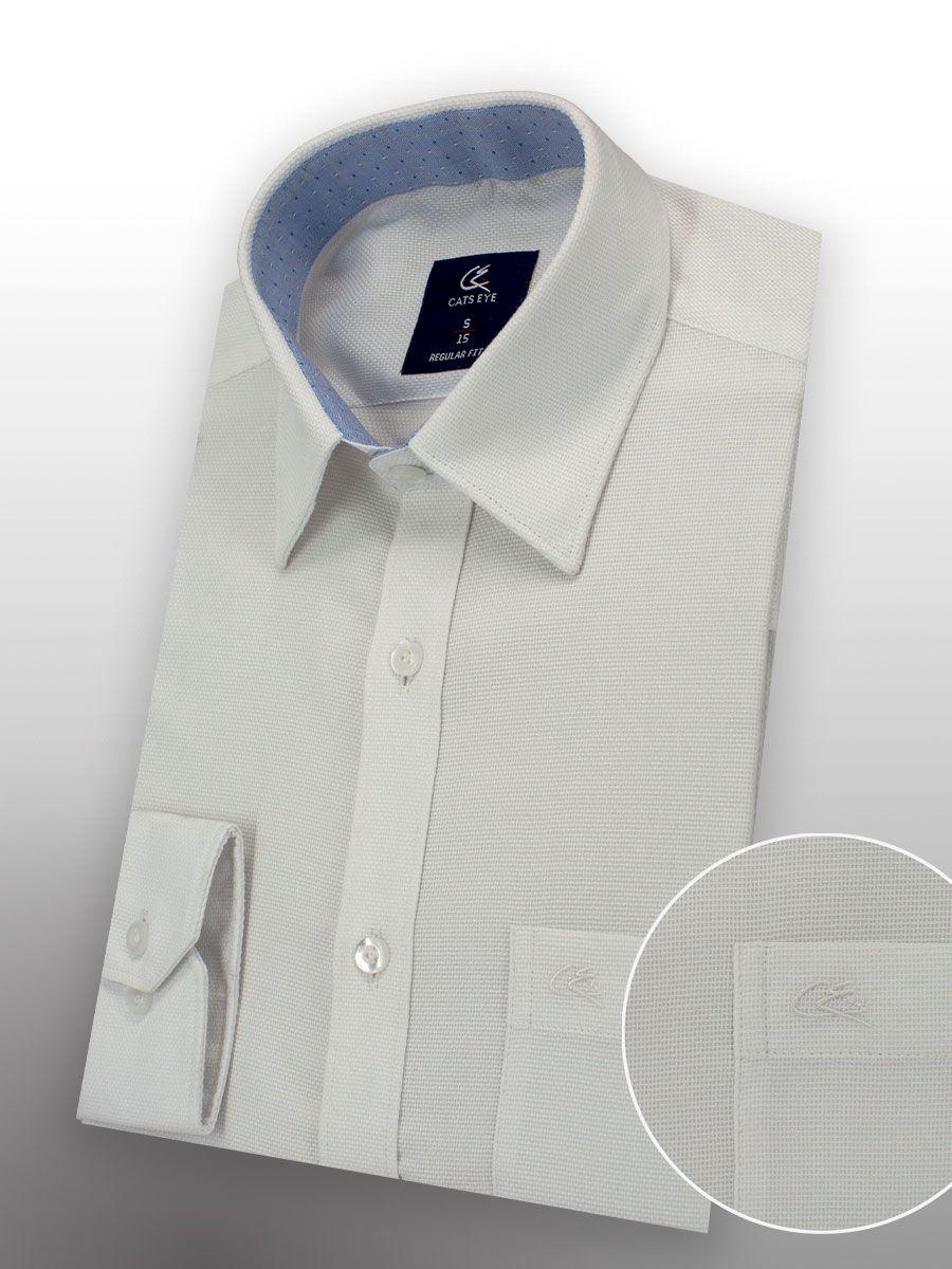  Jacquard formal shirt