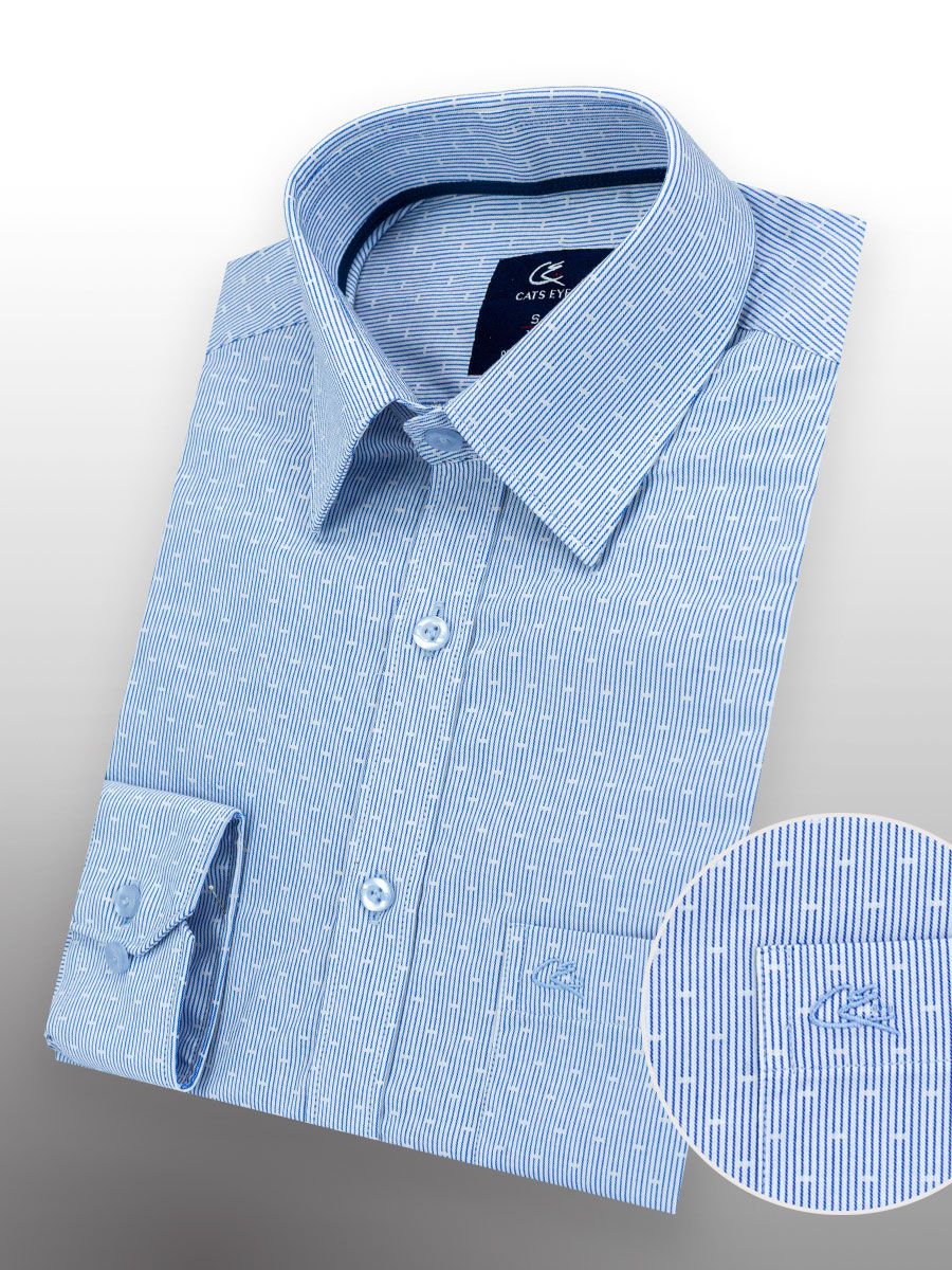 Jacquard formal shirt