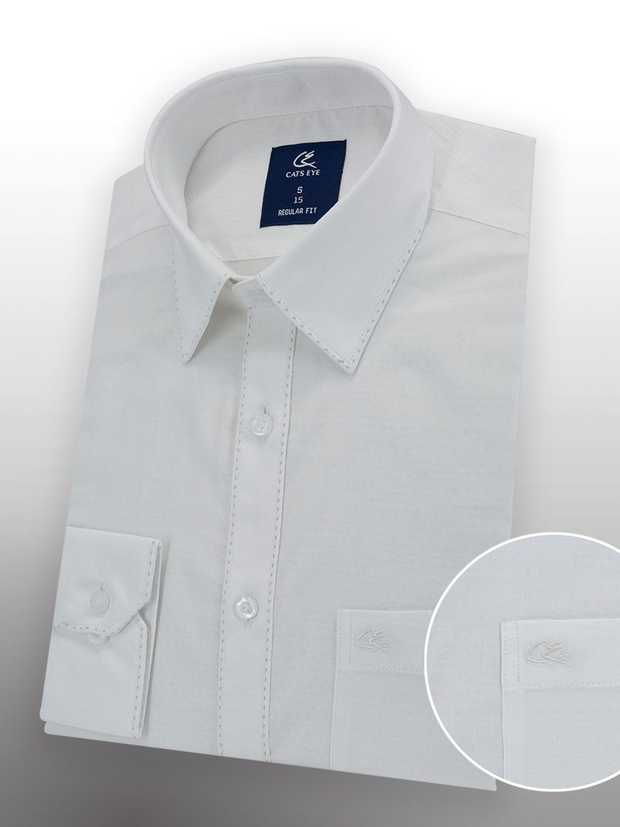 Jacquard formal shirt