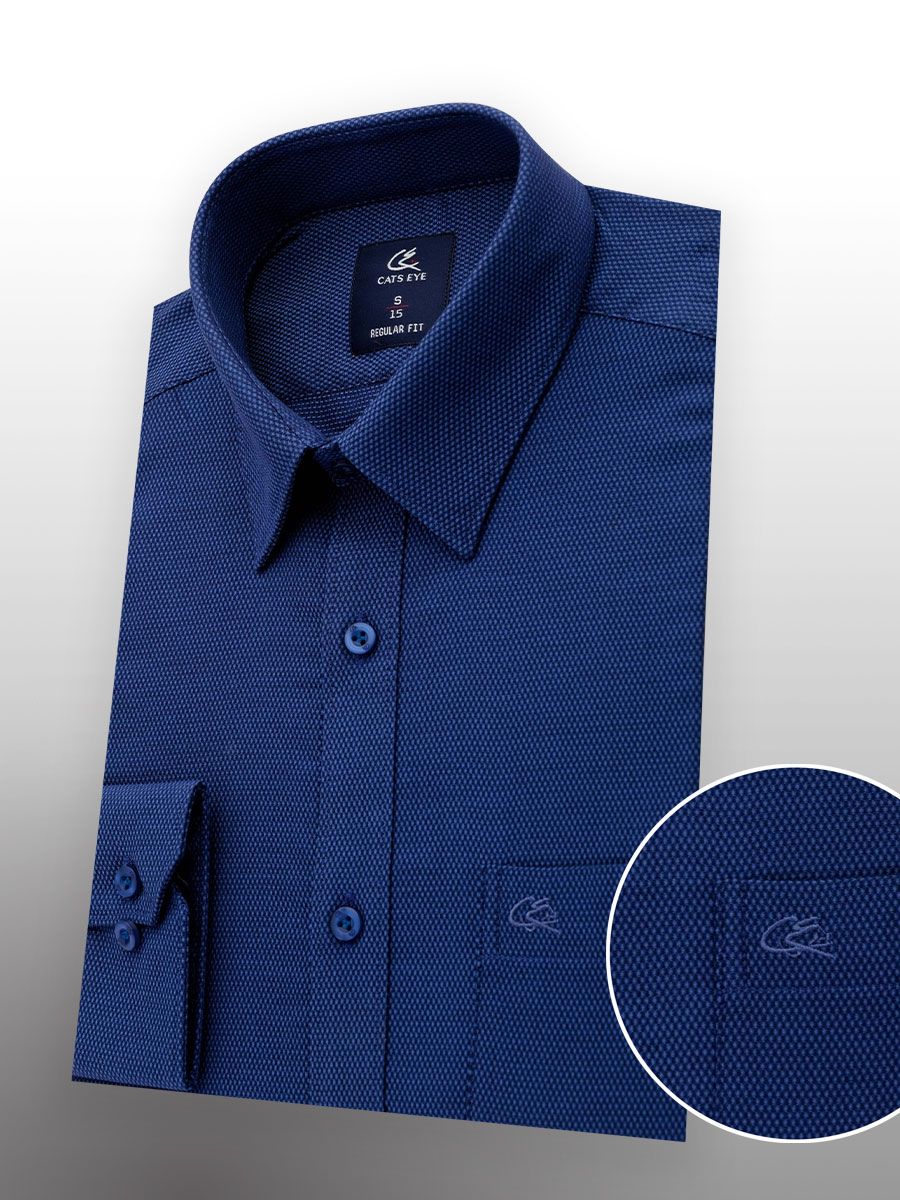  Jacquard formal shirt