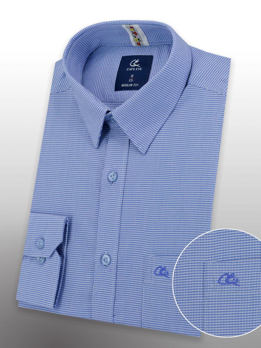 Jacquard formal shirt