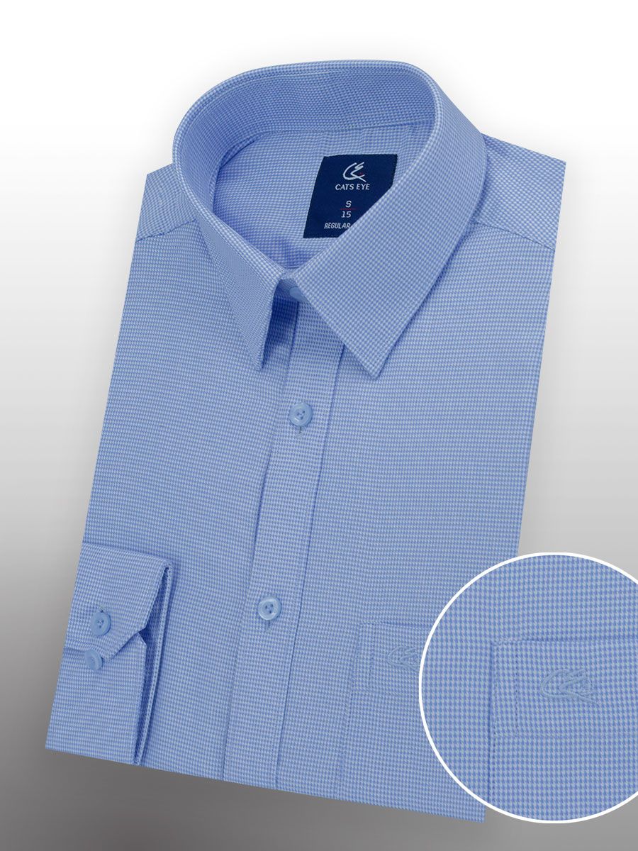 Jacquard formal shirt