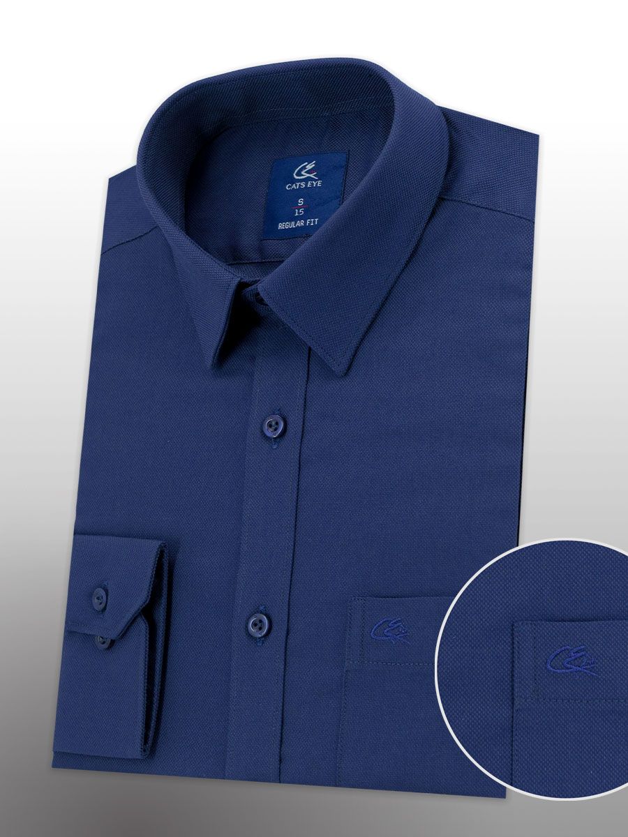Jacquard formal shirt