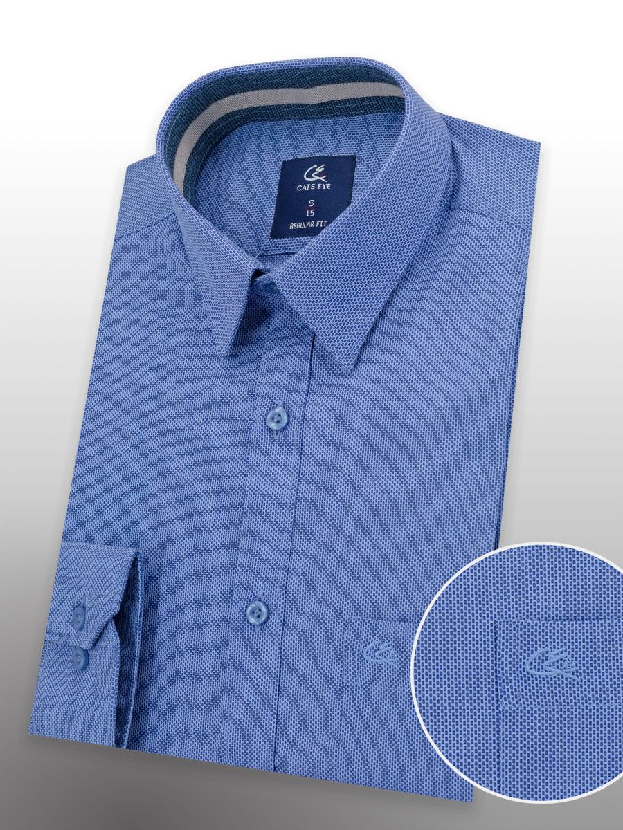Jacquard formal shirt
