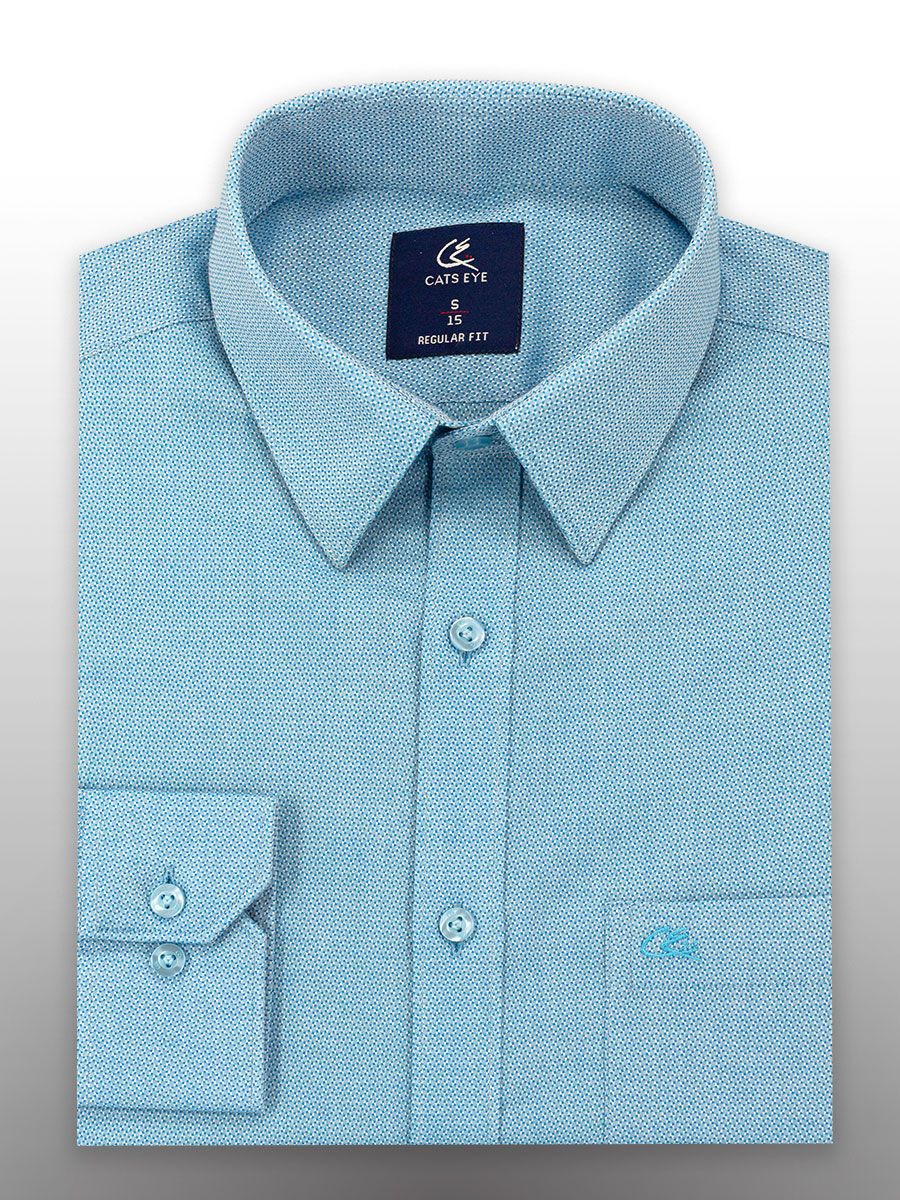 Jacquard formal shirt