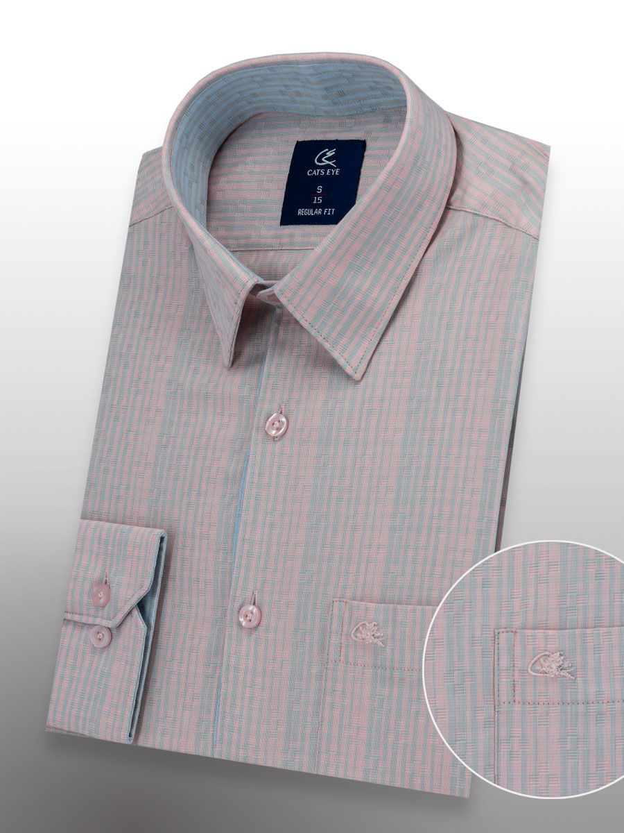 Jacquard formal shirt