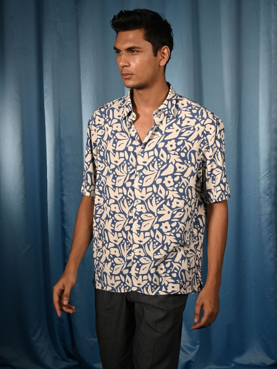 Printed Half Shirt