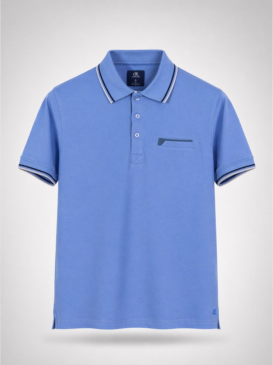 Accent Ice Blue Polo