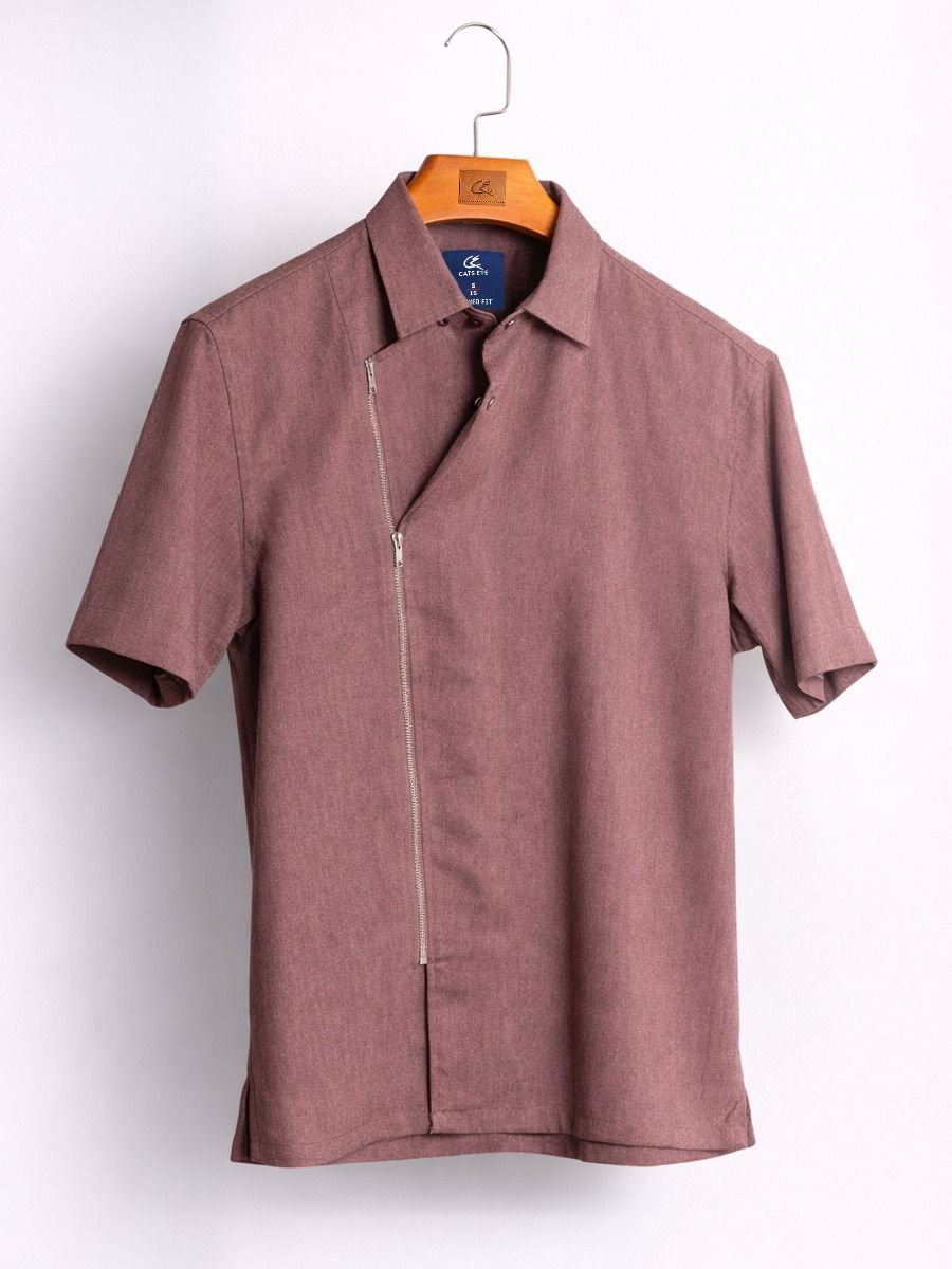 Half shirt with Zipper 