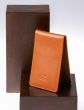 Genuine Leather Folding Card Holder.